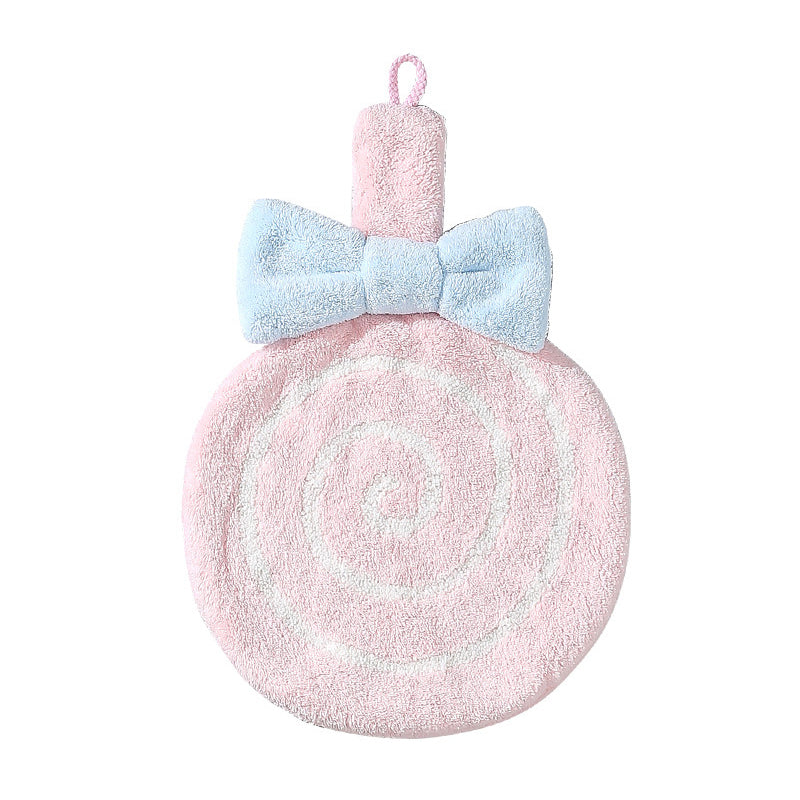 Hangable Lollipop Cute Children Hand Towel