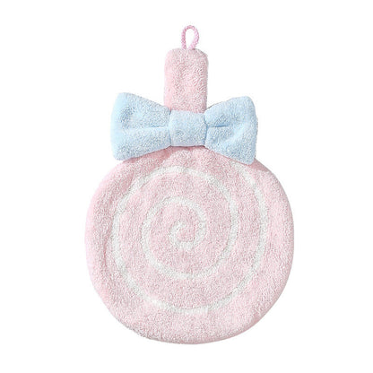 Hangable Lollipop Cute Children Hand Towel