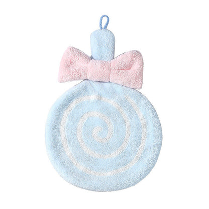 Hangable Lollipop Cute Children Hand Towel