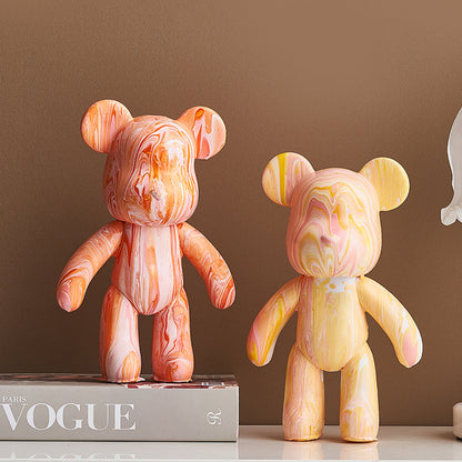 DIY Graffiti Bear Figurine