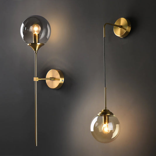 Nordic Star Ball Wall Light