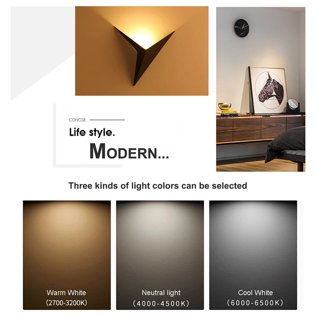 Nordic Origami Wall Lamp