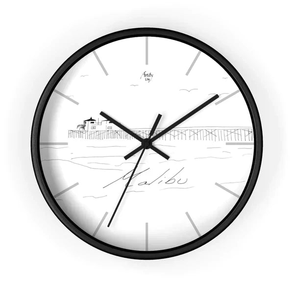 BeachWalk - Beach Promenade Wall Clock