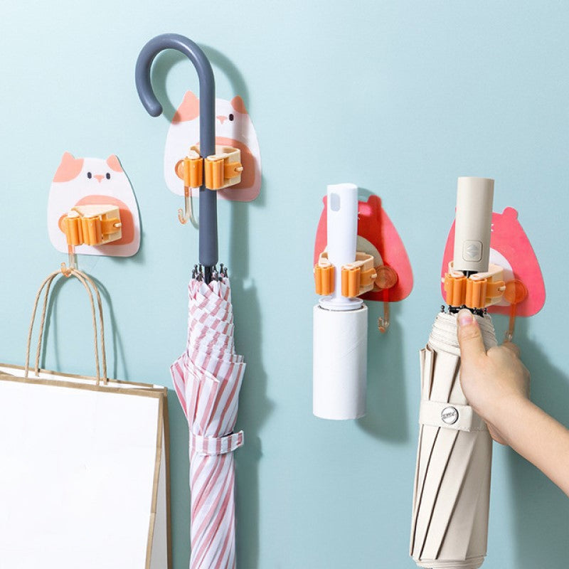 Single Cartoon Mop Holder