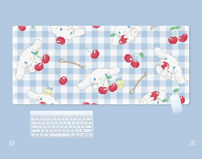 Cinnamoroll Kuromi Deskmat