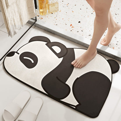 Cartoon Super Absorbent Anti-slip Floor Mat for Bathroom