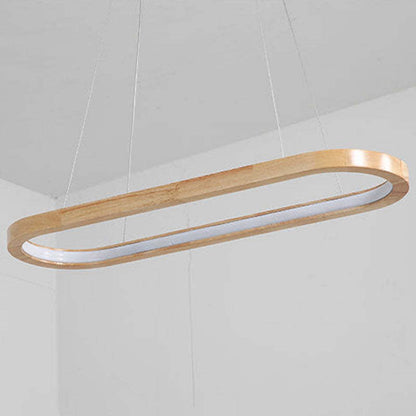 OzawaStyle - Modern hanging lamp made of metal and wood