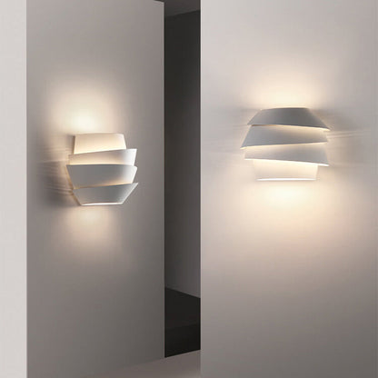 Luminique - Scandinavian Wall Lamp with Double Iron Light Points