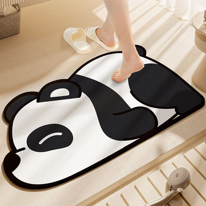 Cartoon Super Absorbent Anti-slip Floor Mat for Bathroom