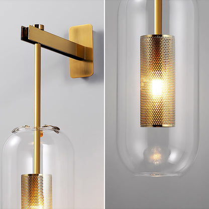 Post-modern Nordic Glass Wall Light lamp