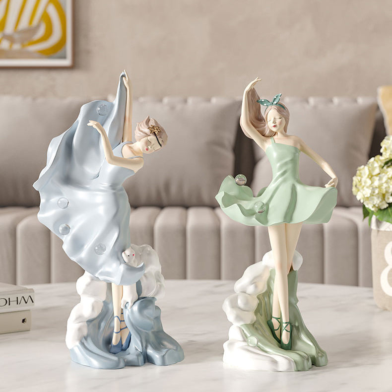 Dancing Ballet Girl Figurine