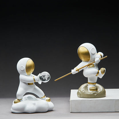 Kung Fu Astronaut Figurines