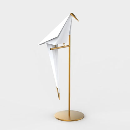 ArtiLicht - Gold Table Lamp with Origami Crane Design