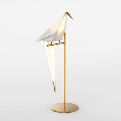 ArtiLicht - Gold Table Lamp with Origami Crane Design