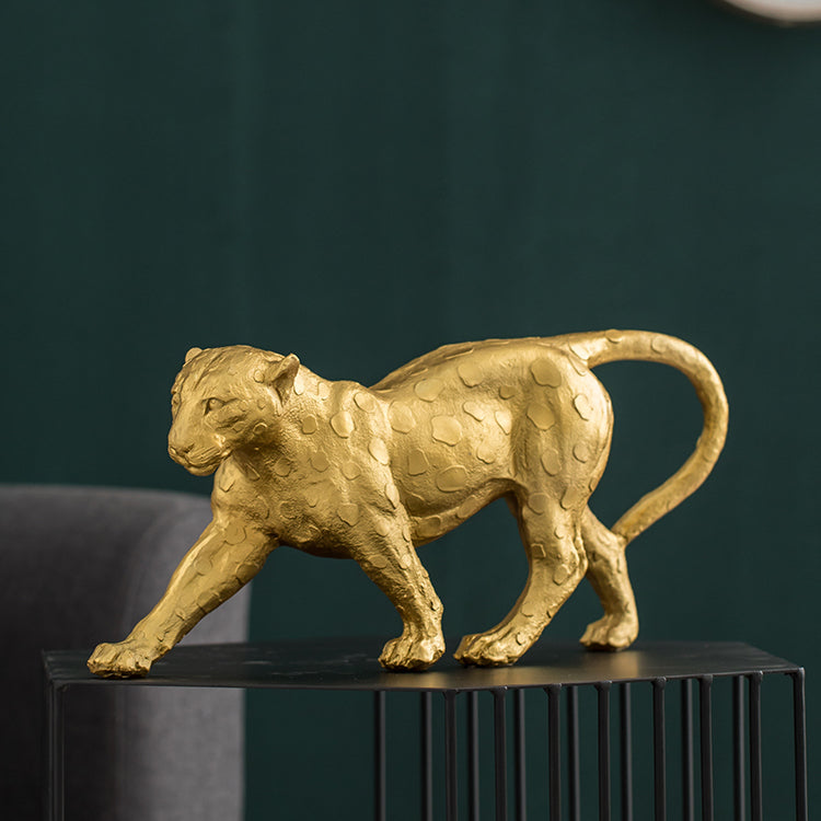 Golden Bull & Bear Statues