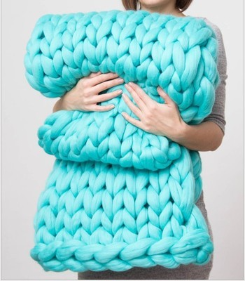 Deluxe Braided Wool Blanket