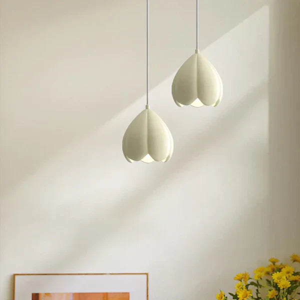 French Style Cream Pendant Lamp – Rustic Elegance for Your Home