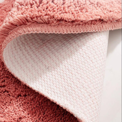 Peachy Clean Non-Slip Peach Absorbent Bath Mat