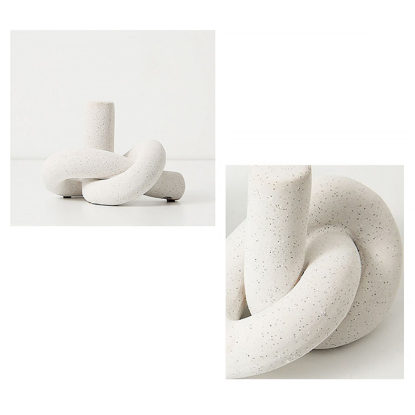 Irregular Knot Ceramic Home Decor Sulpture