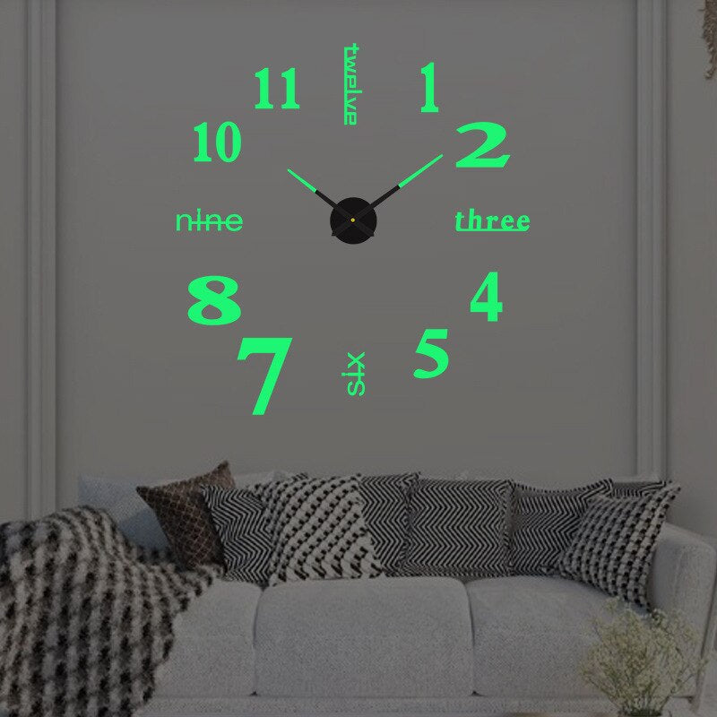 Creative Design Wall Clock - A Unique Statement for Your Interior!