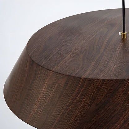 ZenCircle – LED hanging lamp in wood with Japanese style