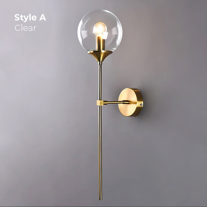 Nordic Star Ball Wall Light