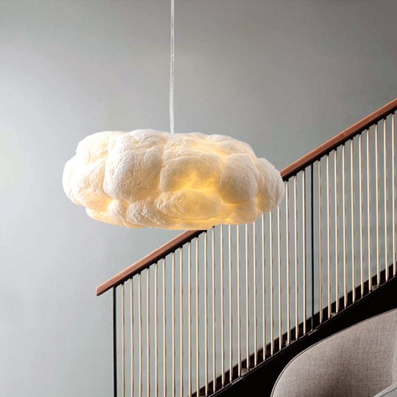 Minori Design Cloud LED Pendant Lamp PVC/Cotton White