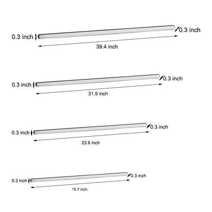 Light Strips - 6 pieces Long Strip 12V Surface-mounted LED Cabinet Lighting lamp