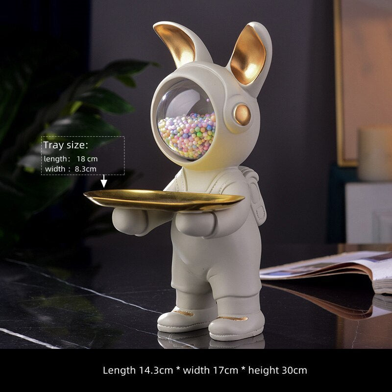 Rabbit Astronaut Tray