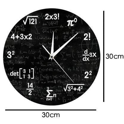 LuminaMath - Mathematical Wall Decor Clock