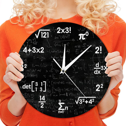 LuminaMath - Mathematical Wall Decor Clock