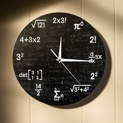 LuminaMath - Mathematical Wall Decor Clock