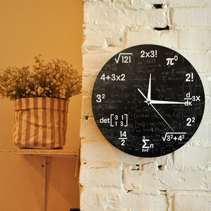 LuminaMath - Mathematical Wall Decor Clock