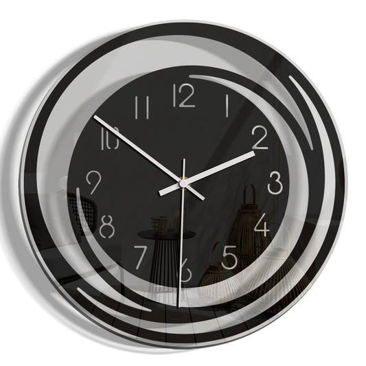 StilGlow - Analog Wall Decor, Silent Clock for Home