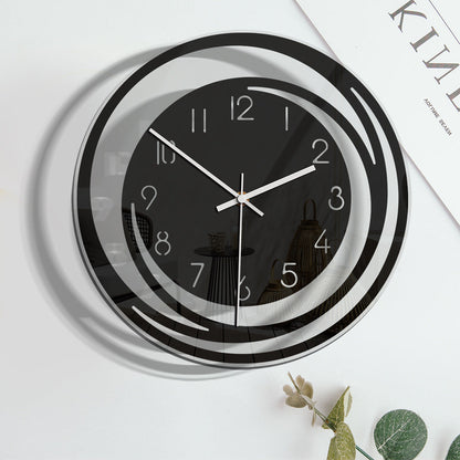 StilGlow - Analog Wall Decor, Silent Clock for Home