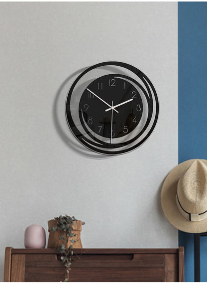 StilGlow - Analog Wall Decor, Silent Clock for Home