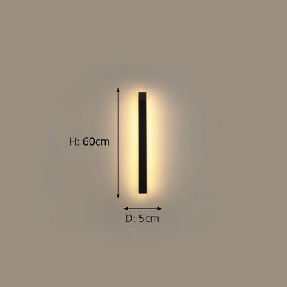 Nordic Enkelhet Waterproof Wall Lamp