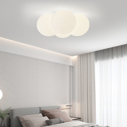 White Cloud Bubbles Ceiling Light - Modern LED Fixture for Living Room, Bedroom, Hallway