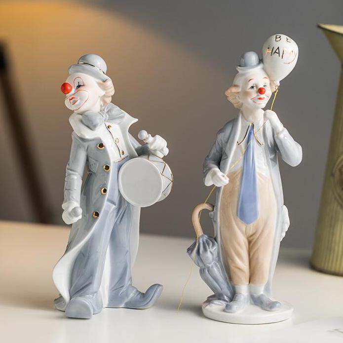 Circus Clown Figurines