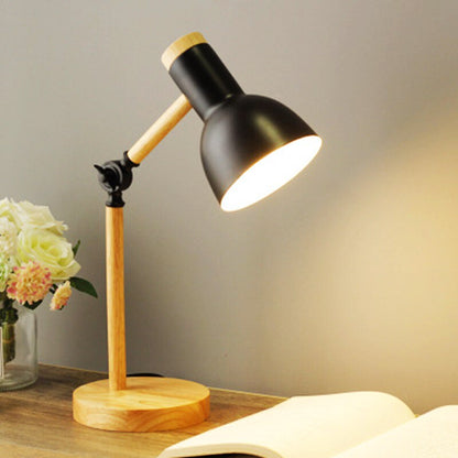 Nordic Wooden Desk Lamp