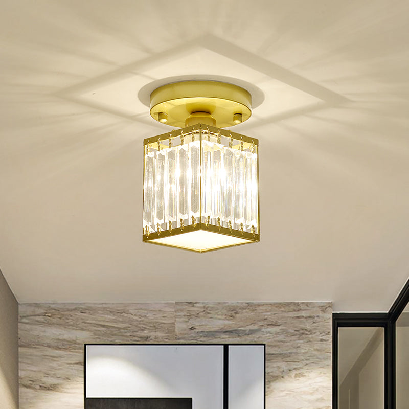 Crystal Foyer Ceiling Light – Luxurious Lighting with a Modern Touch