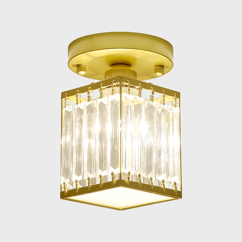 Crystal Foyer Ceiling Light – Luxurious Lighting with a Modern Touch