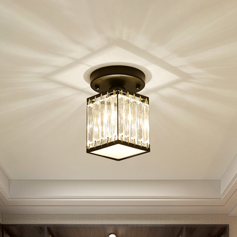 Crystal Foyer Ceiling Light – Luxurious Lighting with a Modern Touch