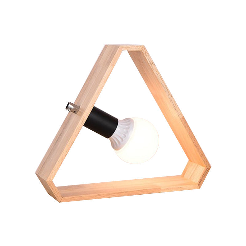 LightStyle - Head Beige Simplicity Table Lamp for Bedroom