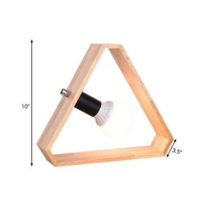 LightStyle - Head Beige Simplicity Table Lamp for Bedroom