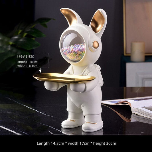 Rabbit Astronaut Tray