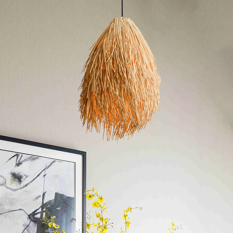 RattanBeam – Asian Rattan Pendant Lamp