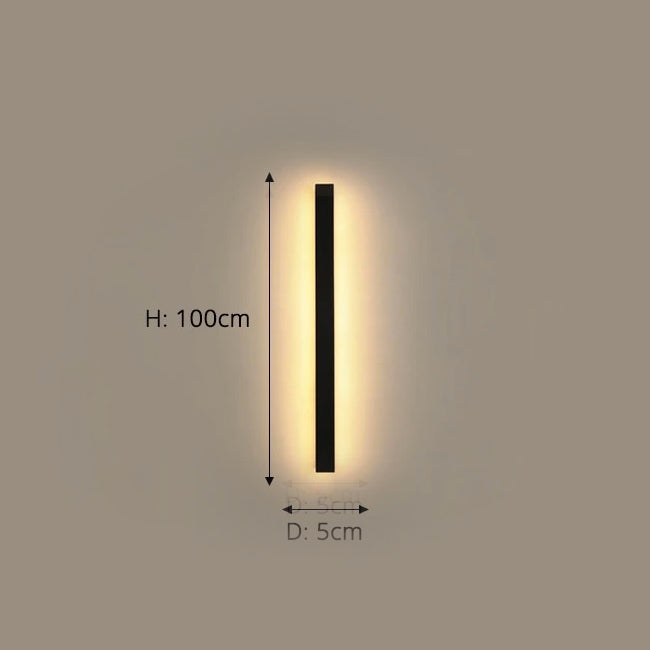 Nordic Enkelhet Waterproof Wall Lamp