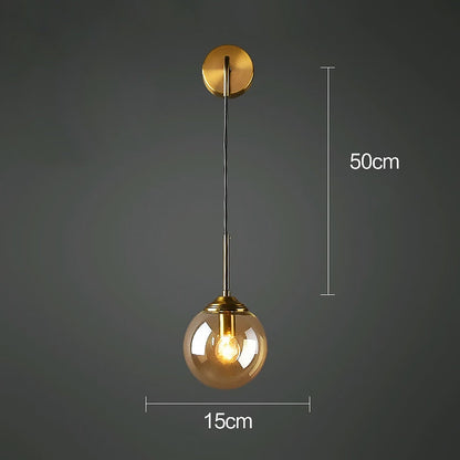 Nordic Star Ball Wall Light