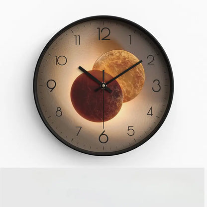 LumoTime - Trendy Wall Clock for Living Room and Bedroom